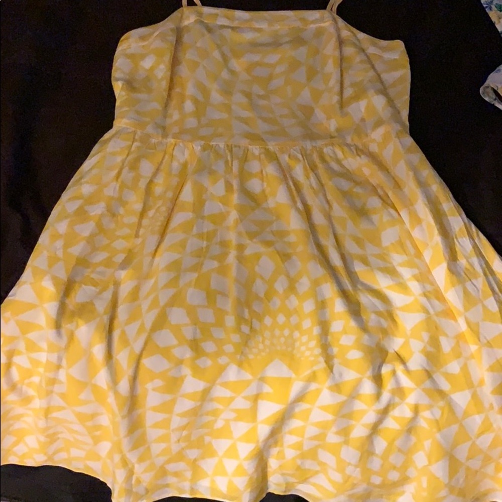 Yellow summer dress